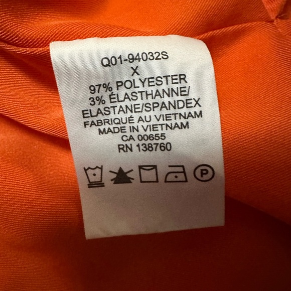 Penningtons Orange Sleeveless Blouse, size 1X - Picture 4 of 4